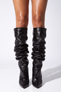 Anouk Ruched High Heel Over The Knee Boots