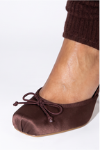 Juliette Bow Detail Leg Warmer Stiletto High Heel Pumps