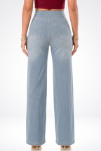 Light Wash Flare Leg Jeans