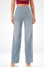 Light Wash Flare Leg Jeans