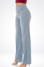 Light Wash Flare Leg Jeans