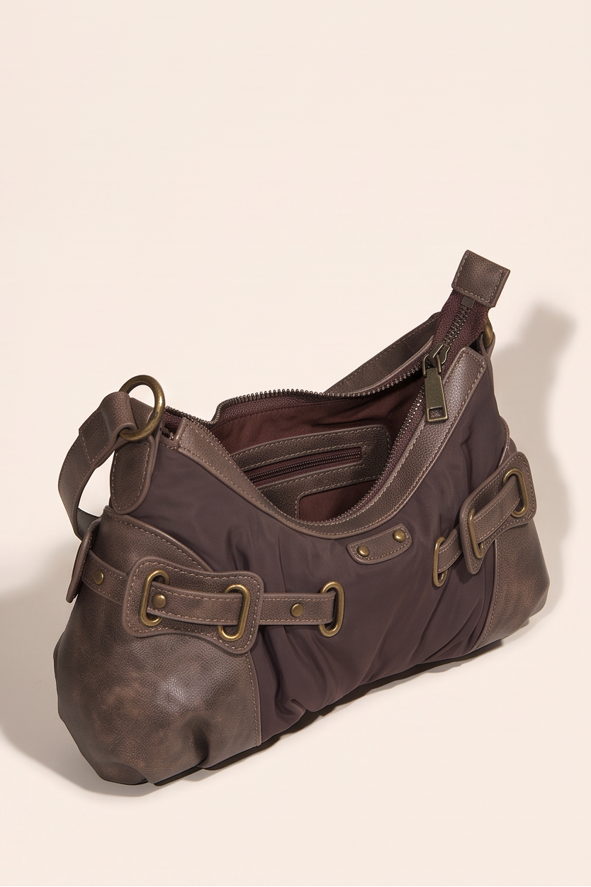 Mara Vintage Buckle Shoulder Bag