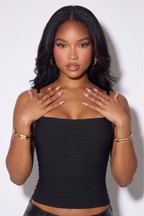 Pia Square Neck Bandage Cami Top