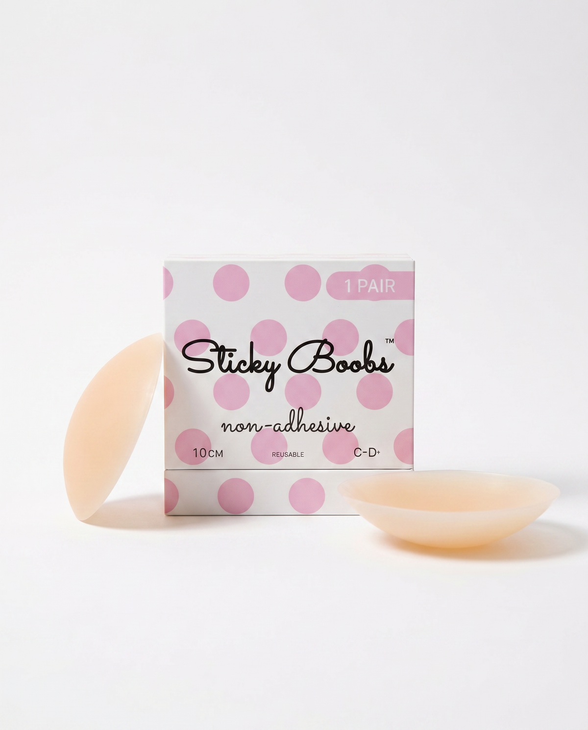 Reusable Non-Adhesive Silicone Nipple Covers