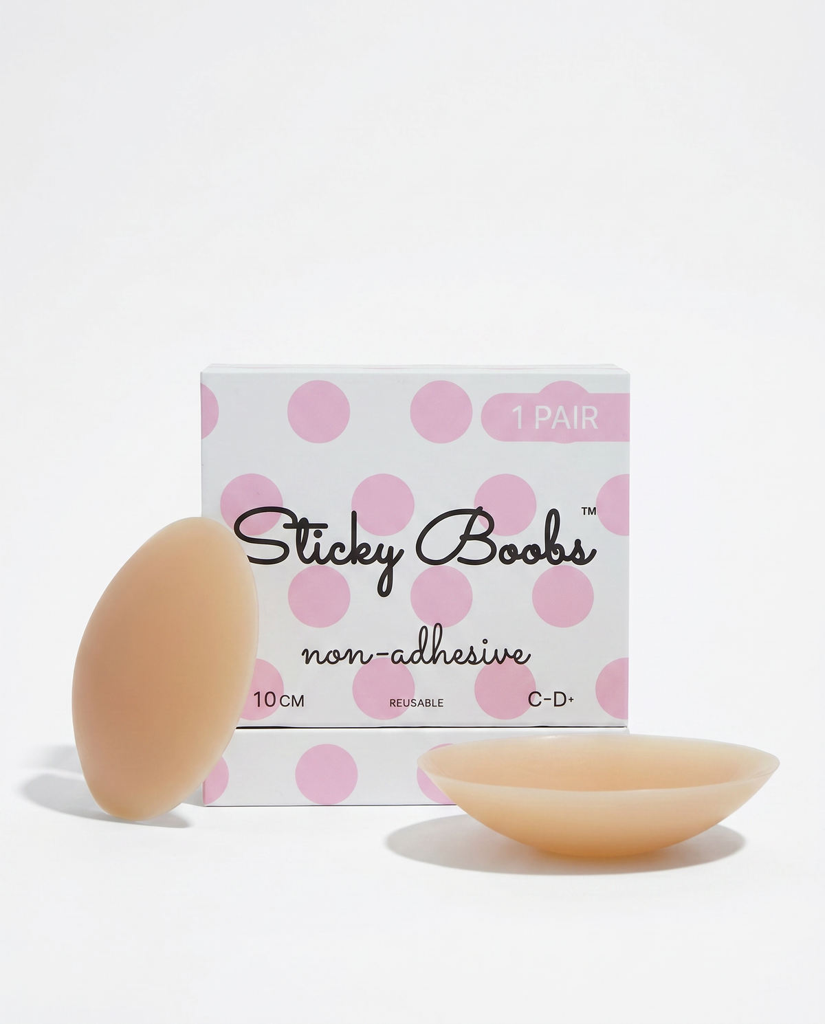 Reusable Non-Adhesive Silicone Nipple Covers